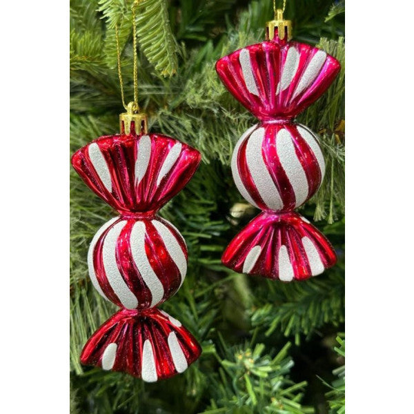 Beysüs Christmas Pine Tree Decoration Candy 2 Pieces 10 Cm