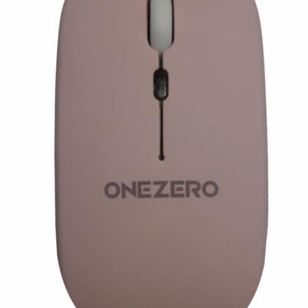 Onezero Ms-04 Pink Bluetooth Mouse with Charged (On Off Key)
