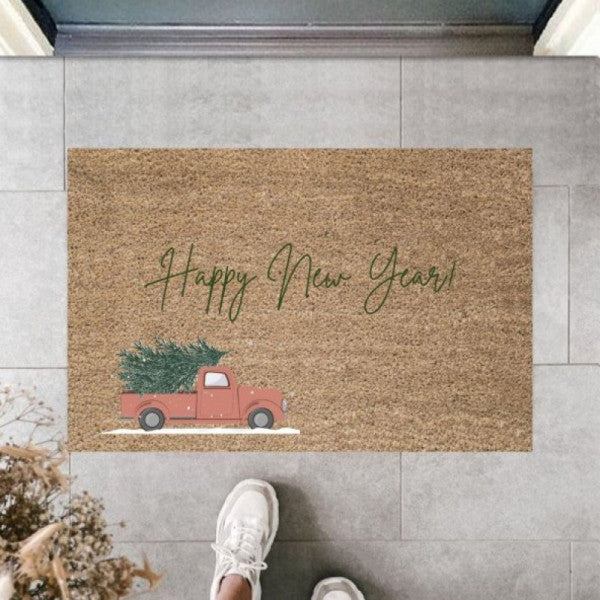 Dormot Home Modern Print - Happy New Year 2 - Welcome Doormat