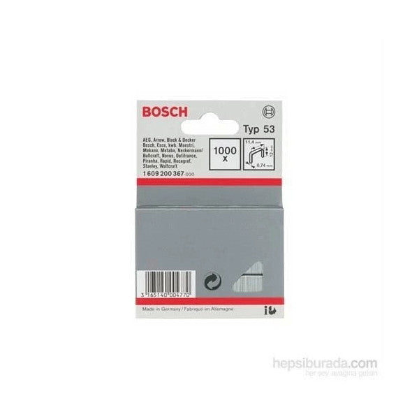 Bosch Staple Wire Type 53 11.4*0.74*12 Mm 1609200367