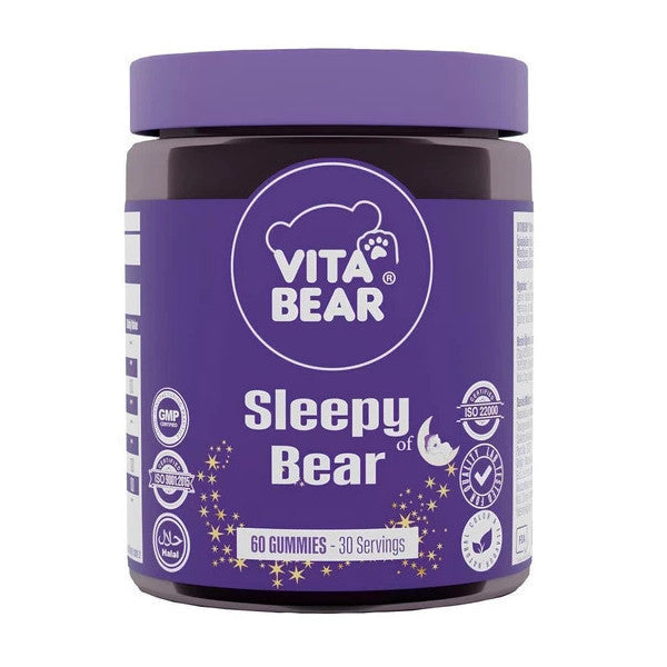 Vita Bear Sleepy Bear Gummy 3 Mg Melatonin Vitamin 60