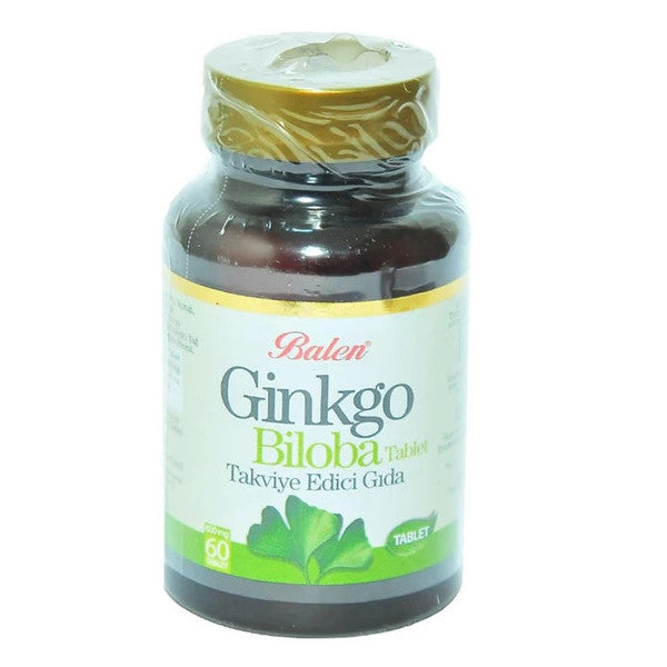 Balen Ginkgo Biloba Tablet 600Mg X 60 Natural Pure Herbal Tablets