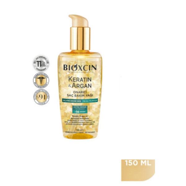 Bioxcin Keratin & Argan Repairing Hair Care Oil 150 Ml