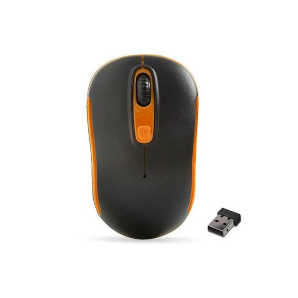 Everest Sm-804 Wireless Mouse, Black-Orange