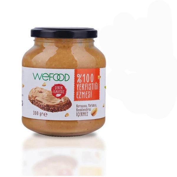 Wefood Plain Peanut Butter 300 Gr