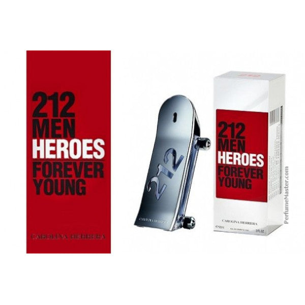 Carolina Herrera 212 Heroes Men Edt 90 Ml Men's Perfume