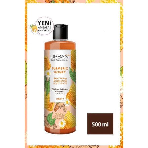 Urban Care Turmeric Honey Skin Tone Equalizing And Brightening Shower Gel 500 Ml