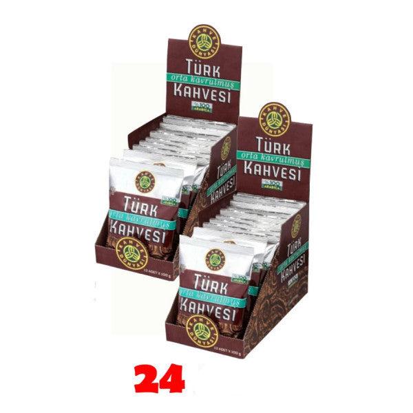 Medium Roast Turkish Coffee 24 Pieces (2X12)