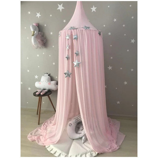 Pamuka Dusty Pink Chiffon Mosquito Net