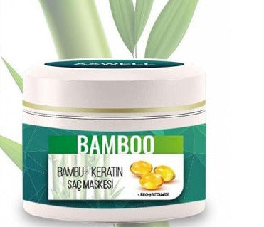 Premium Bamboo & Keratin Long And Strong Anti-Loss Hair Mask - 200Ml