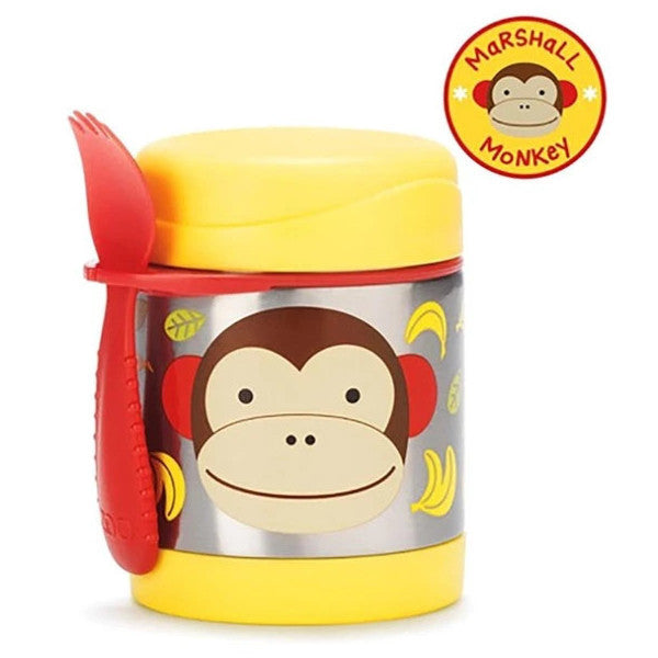 Skip Hop Zoo Stainless Steel Thermos Monkey 252376