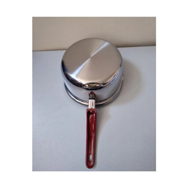 No:1 Kaçerola Stainless Steel Saucepan, Milk Boiling Pot, Egg Boiling Pot