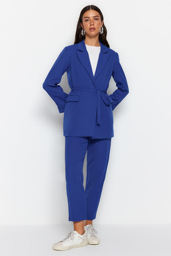 Trendyol Modest Stone Binding Detailed Jacket-Pants Woven Suit TCTSS23US00044