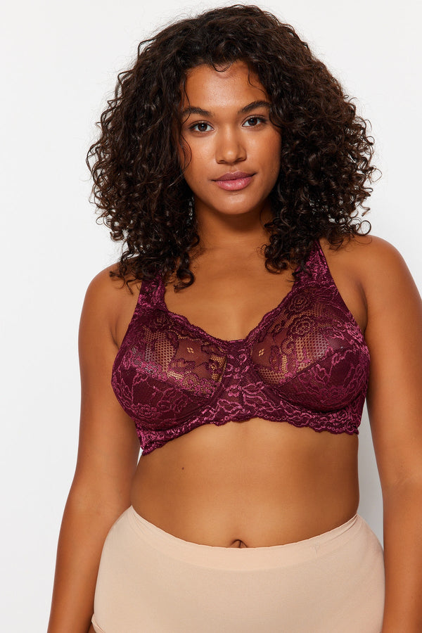 Trendyol Curve Lacy Contouring Bra Tbbaw23Cw00007