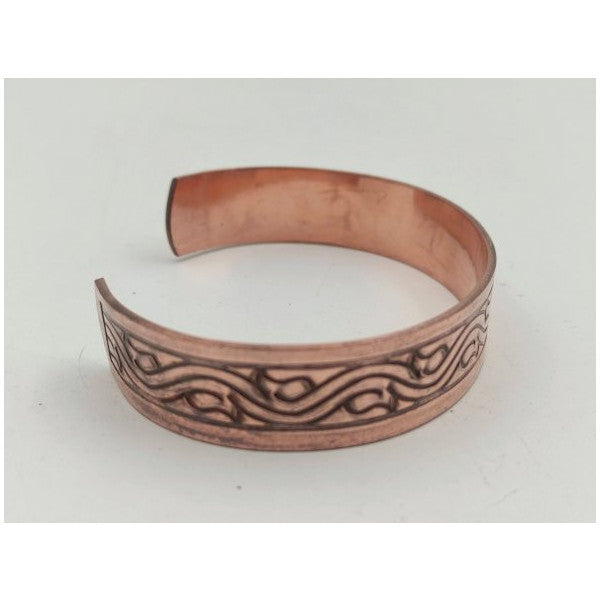 Copper Bracelet 1.5X17.5 Cm Kalemkar Handmade Natural Pure Copper M8