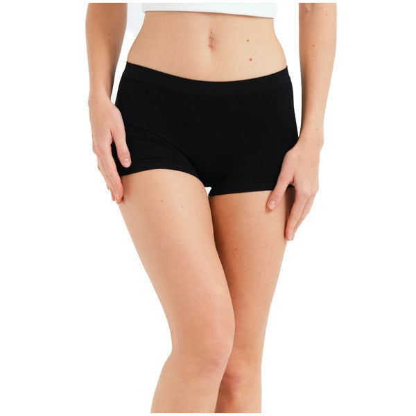 Justever Seamless Briefs Non-Trace Black Women's - Aries