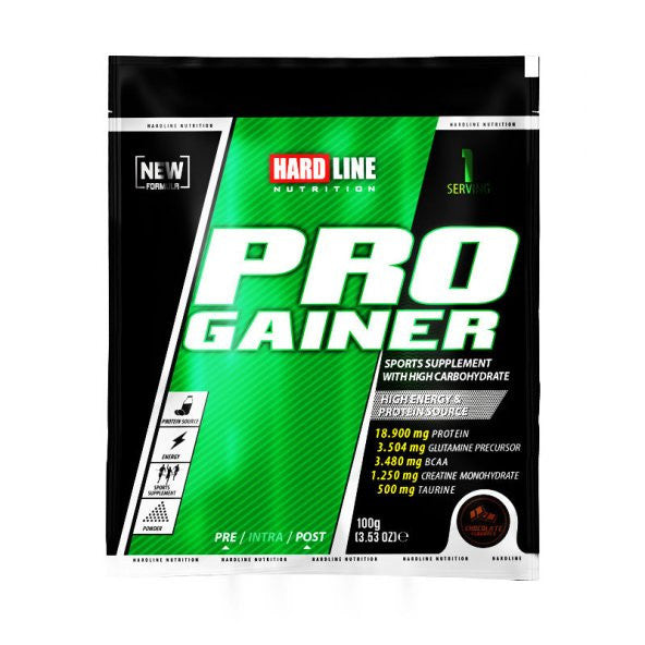 Hardline Progainer Chocolate 100 G 1 Sachet