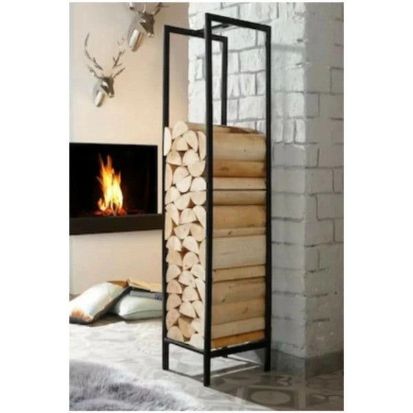 Evdesa Decorative Metal Fireplace Woodshed