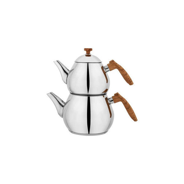 Schafer Tea Chef Small Teapot Set 4 Pieces-Coffee