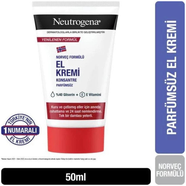 Neutrogena Hand Cream Unperfumed 50 Ml