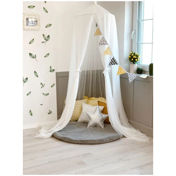 Pamuka Tulle Mosquito Net Basic White