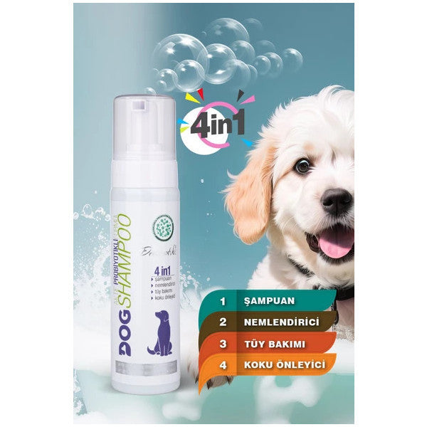 Vetorin 4 In 1 Dog Shampoo, Anti-Odor, Moisturizer, Natural Coat Care, Pet Odor Remover