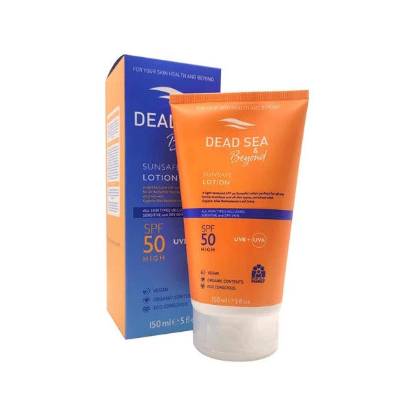 Dead Sea & Beyond Sunsafe Sunscreen Lotion Spf50 150Ml