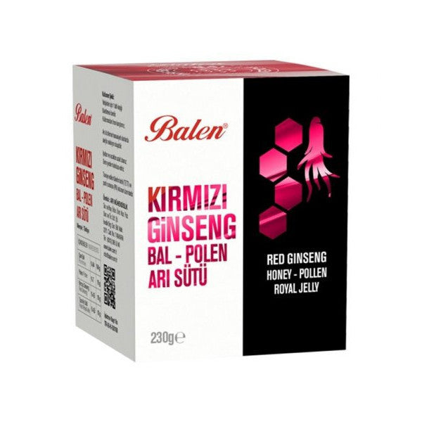 Balen Honey & Pollen & Ginseng & Royal Jelly Mix 230 G