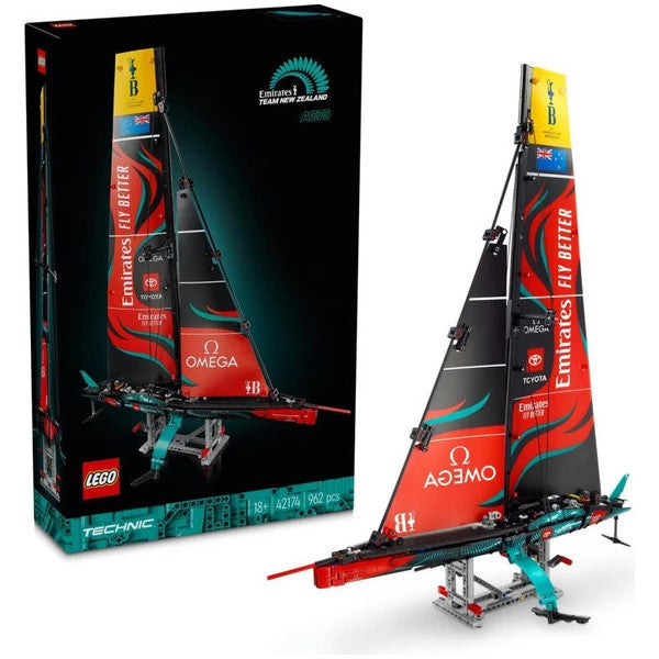 Lego Technic 42174 Emirates Team New Zealand Ac75 Yacht 42174 (962 Pieces)