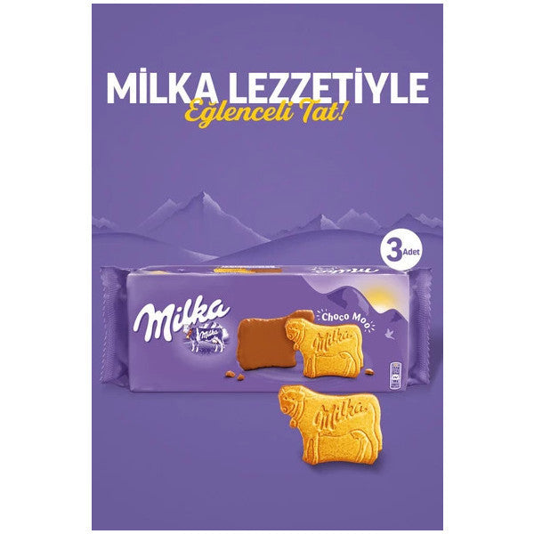 Milka Choco Moo Biscuits 200 Gr - 3 Pieces