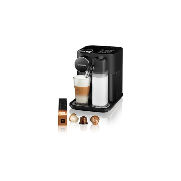 Nespresso F541 Gran Lattissima Black Capsule Coffee Machine