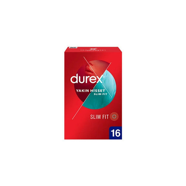 Durex Feel Close Slim Fit 16 Condoms