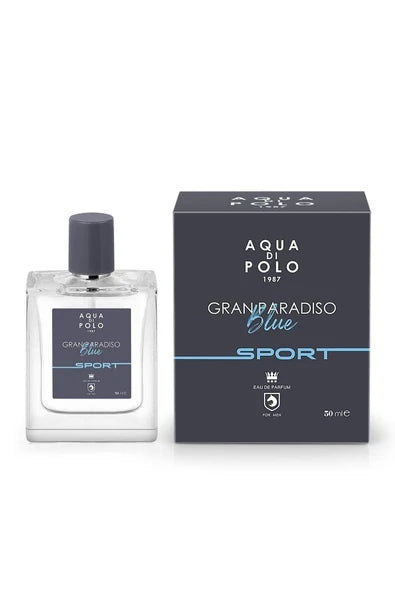 Aqua Di Polo 1987 Apcn000513 Gran Paradiso Blue Sport Edp 50 Ml Men's Perfume
