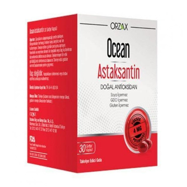 Ocean Astaxanthin 30 Capsules