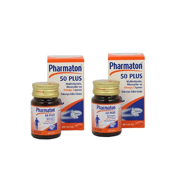 Pharmaton 50 Plus 60 Capsules