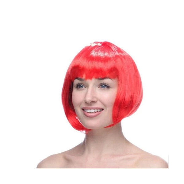 Periboia Red Wig Hair