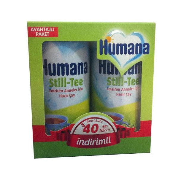 Humana Still Tee Herbal Tea For Breastfeeding Mothers 2 Pack Advantage