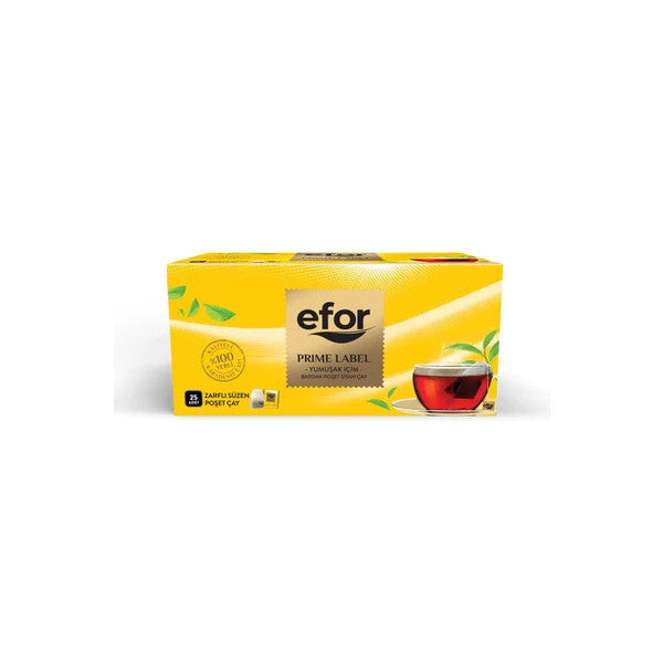 Efor Tea Efor Prime Label Cup Tea Bag 2Gr X 25 Pieces