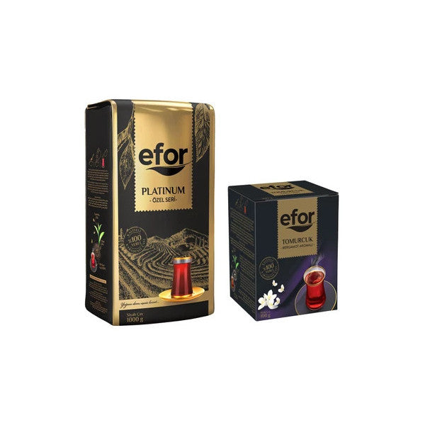 Efor Tea Efor Platinum Special Series Tea 1.000Gr + Bud Bergamot Flavored 100Gr