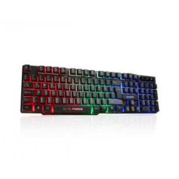 Dark Elite Force Gk1000 Mechanical Feeling Rainbow Illuminated Turkish Q Gaming Keyboard