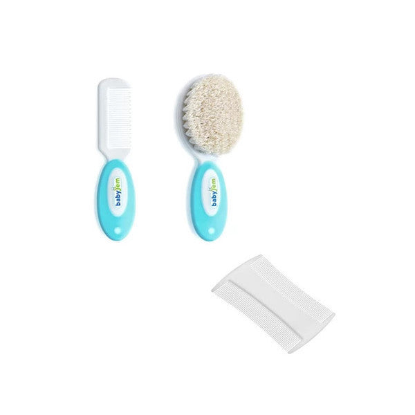 Babyjem Baby Care Brush Comb Set - Blue