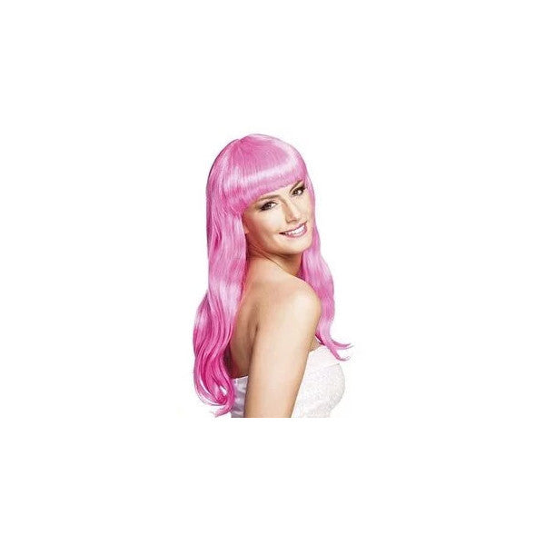 Periboia Long Wig Hair - Dusty Pink