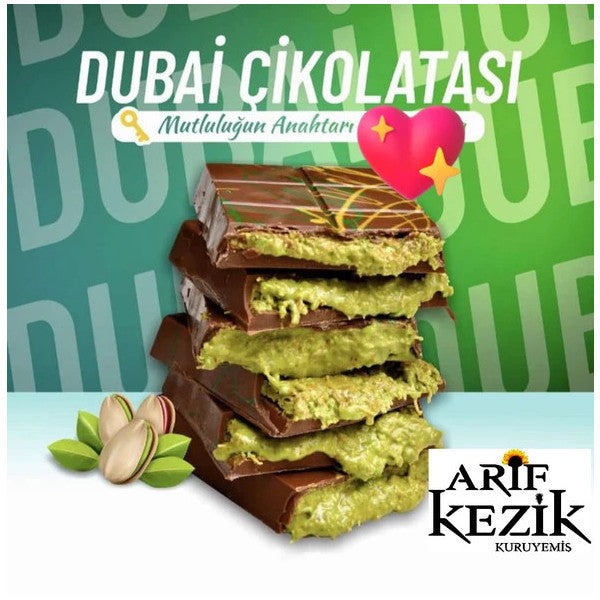 200 Gr Original Dubai Chocolate With Pistachio