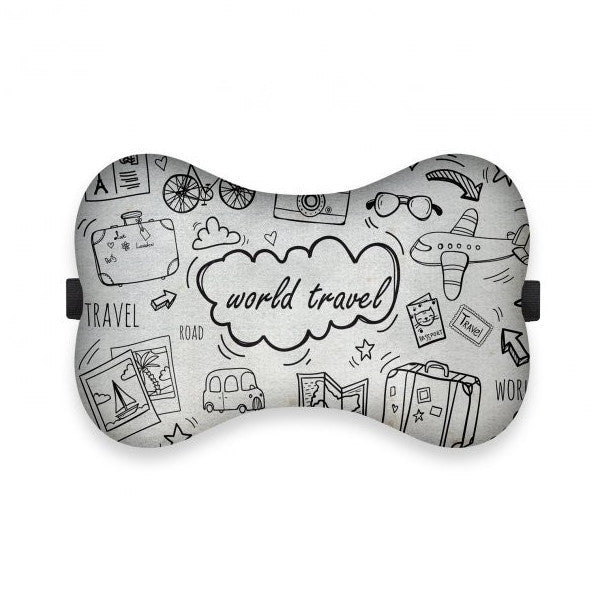 Custom Printed Orthopedic Design Car Travel Neck Pillow