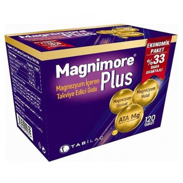 Magnimore Plus Magnesium 120 Tablets