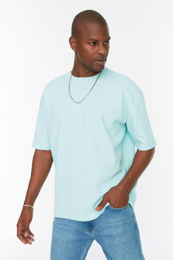 Trendyol Man Men's Oversize Crew Neck Short Sleeve T-Shirt Tmnss22Ts00049