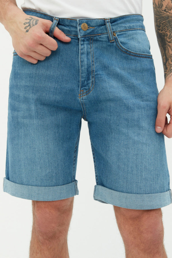 Trendyol Man Men's Skinny Fit Denim Shorts & Bermuda Tmnss21Sr0486