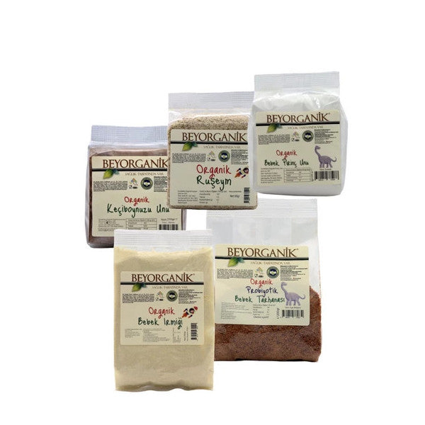 Organic Supplementary Food Set Of 5