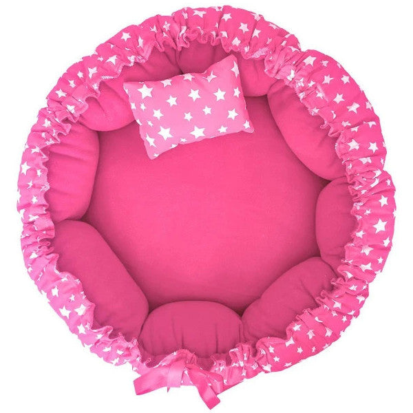 Patiderm Double Sided Cat And Dog Bed Spanish Model Pink