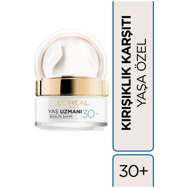 L'oréal Paris Age Expert 30+ Reduces The Appearance Of Fine Lines & Gives Skin A Lively Look, Anti-Wrinkle Cream 50Ml